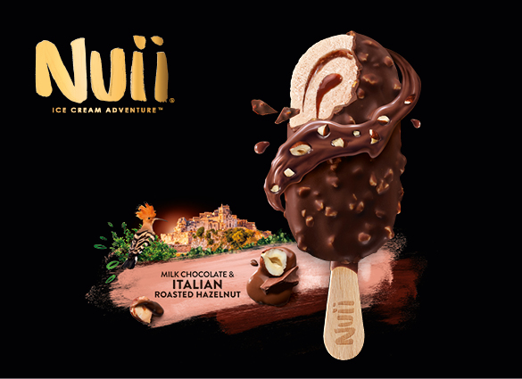 FRONERI Nuii Milk Chocolate & Italian Roasted Hazelnut